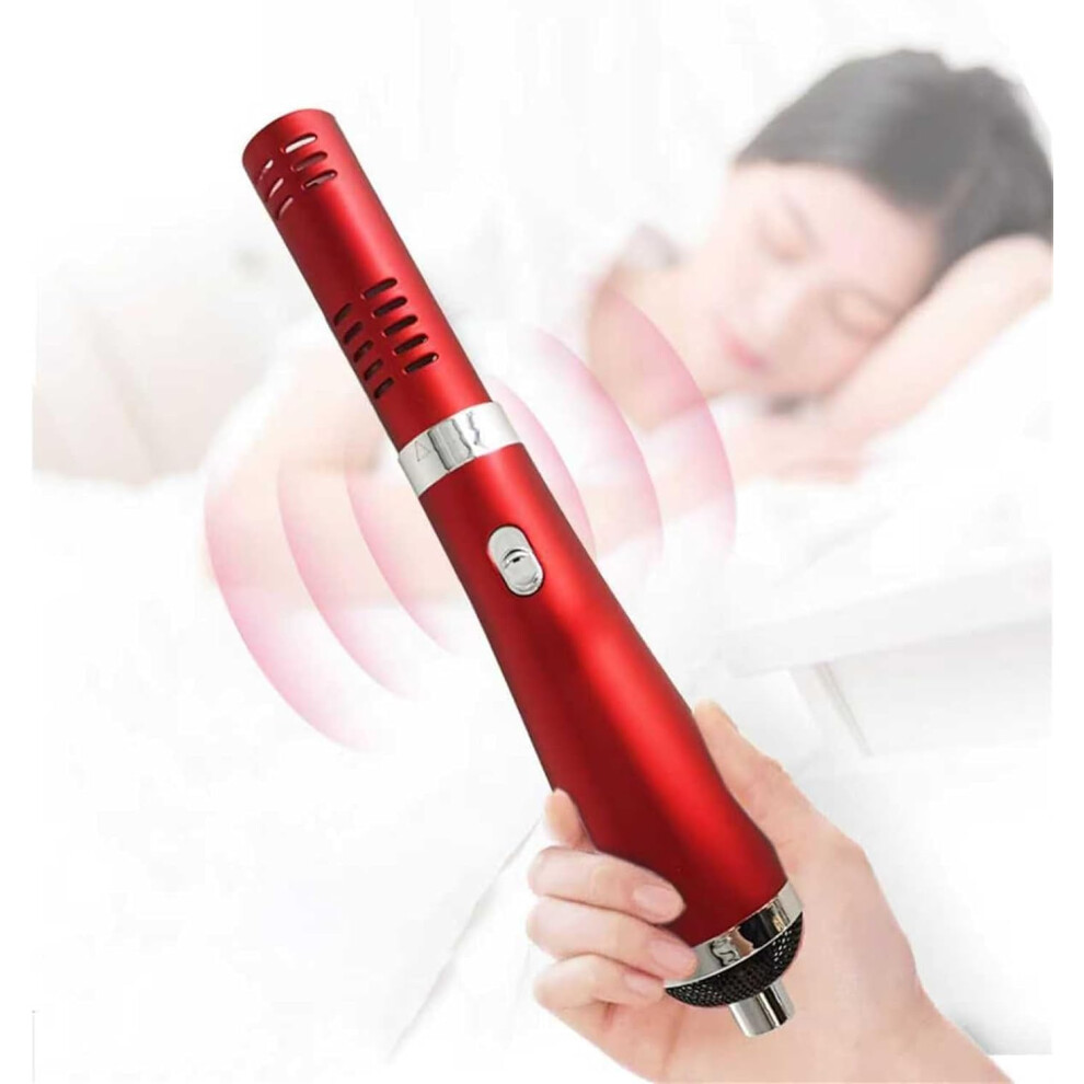 Terahertz Therapy Wand with Electric Heating Massage and Blower for Home Salon Spa Physiotherapy
