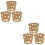 6 Pcs Creative Cup Covers Glass Cup Sleeves Cup Protective Covers 6