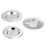 12Pcs Silver Kitchen Sink Filter Screen Metal Strainer for Home 10