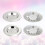 12Pcs Silver Kitchen Sink Filter Screen Metal Strainer for Home 11