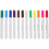 24Pcs Multi Acrylic Paint Markers for Sketching Writing Art Projects 3