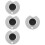 4pcs Cue Tip Shaper Pool Tip Shaper Burnisher Billiard Accessory 7
