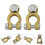 1Set Auto Batterijklemmen Koperen Snelsluiting Terminal Connector 2