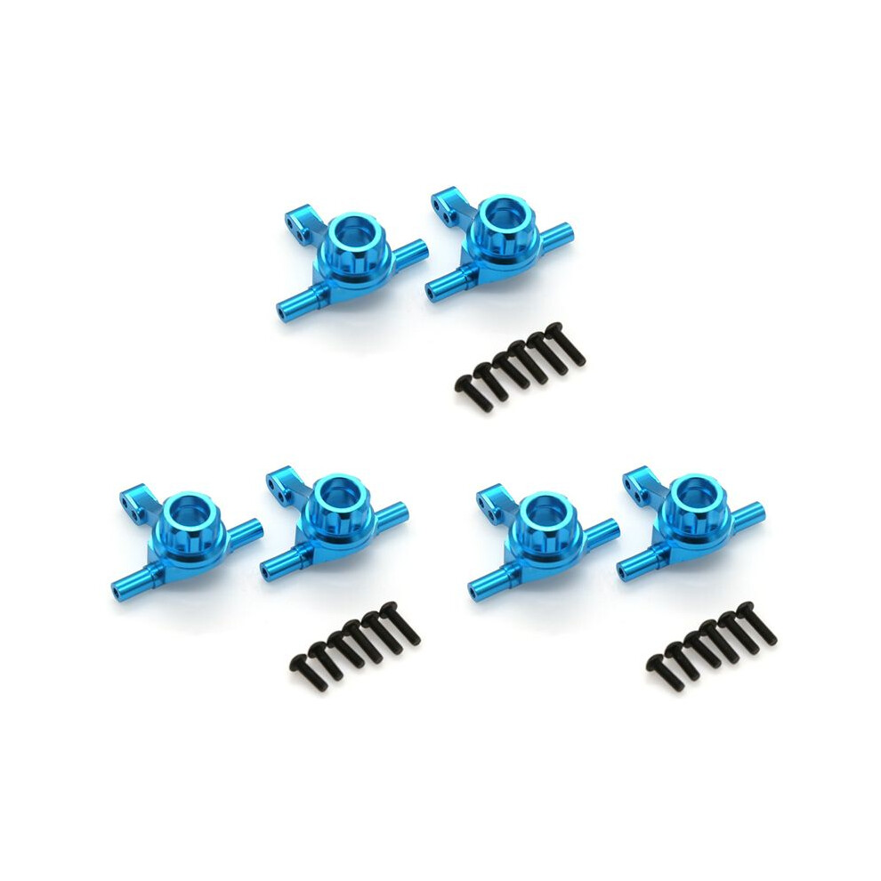 6Pcs Metal Front Upright Knuckle Arms Steering Knuckle For Tt02 Tt-02 1/10 Rc Car Upgrade Parts 4713039898031
