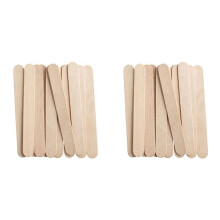 [200 Count] 3.6 Inch Wooden Multi-Purpose  Sticks, , Ice Cream, Wax, Waxing, Tongue Depressor Wood Sticks