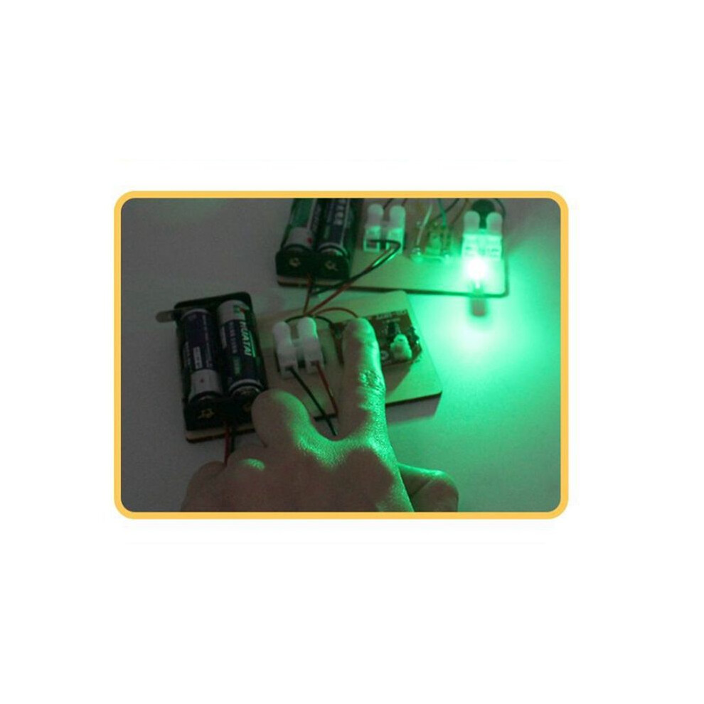 8X Stem Kits, Learn Morse Code, Build A Telegraph Machine, Electric Circuit Experiment, Electricity Kit(No Battery) 6031390471075