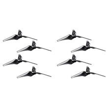 8x for AVAN Flow 5043 5-Inch Traversing Machine Portable 3-Blade Propeller Popular Model RC Airplane Accessories,C