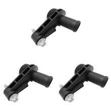 3X Connecteur de Tuyau de Refroidisseur Connecteur de Tuyau D'Admission de Tuyau de Refroidisseur D'Huile LR021623 6G9Q6N793AA pour Evoque