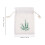 10Pcs Small Burlap Drawstring Sachet Bags With Lavender Pattern 3