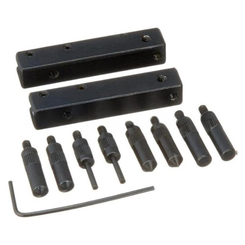 Digital Caliper Accessories Kit 8 Measuring Points 2 Clamps 1 Wrench for Internal External  Step Measurement Tools