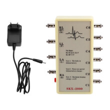SKX-2000A ECG Signal Generator ECG Emulator ECG Simulator Simulation Instrument for Electrocardiogram Simulation EU Plug