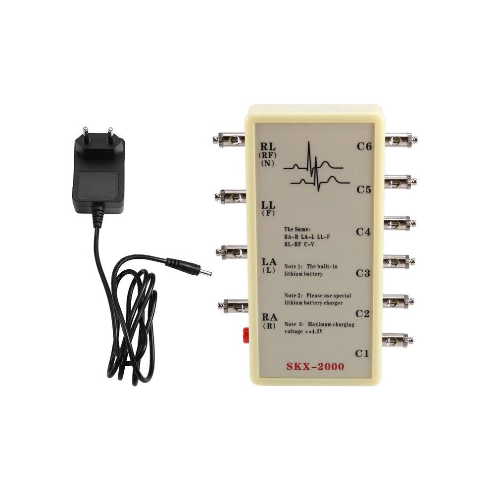 Skx-2000A Ecg Signal Generator Ecg Emulator Ecg Simulator Simulation Instrument For Electrocardiogram Simulation Eu Plug 4713224798016