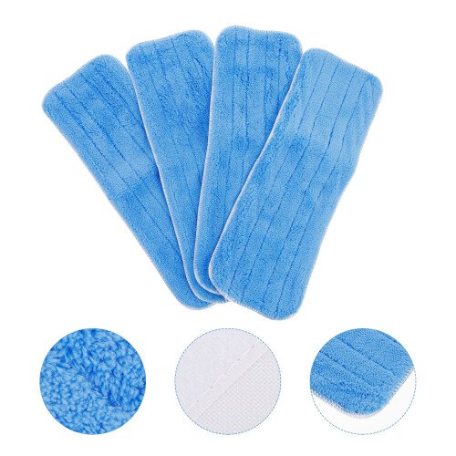 Mop Köpfe Ersatz Pads Blau 4 Stück 2