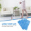 Mop Köpfe Ersatz Pads Blau 4 Stück 8