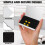 2Pcs Silver Sim Card Organizer Aluminum Phone Sim Holder Storage Box 7