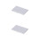 2Pcs Silver Sim Card Organizer Aluminum Phone Sim Holder Storage Box 8