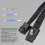 Mini SAS SFF 8643 to 8087 Data Cable 0.5m 12Gbps High-Speed 10