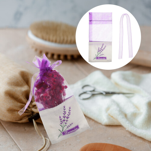 1Conjunto Saches De Algodão Com Lavanda Seco Para Ambiente Aromático 2