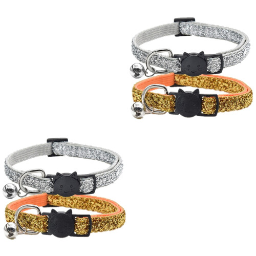 2 Pack Collar Cat Adjustable Collars For Cats Kitten Pet Supplies 2