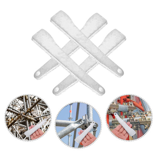 4Pcs Silver Iron Scaffold Fixed Part Replacement Scaffold Accessory 2