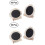 20 Pcs Mini Wooden Chalkboard Frame with Stand 5