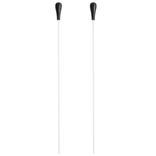 2Pcs Resin Orchestra Conducting Batons Comfortable White Music Tools 1