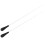 2Pcs Resin Orchestra Conducting Batons Comfortable White Music Tools 6