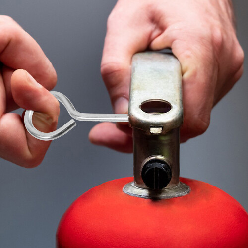1 Set Fire Extinguisher Lock Pins Safety Pull Pin Supplies 1