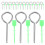 1 Set Fire Extinguisher Lock Pins Safety Pull Pin Supplies 8