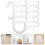 2 Pieces Garage Storage Hooks Small Jewelry Peg Board Pegboard Tool 11