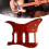 Cruel Guitar Pickguard PVC Plastic Front Panel Red Turtle Shell GSSH69 16