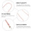 2 Pcs Chain Span Package Hand Bag Strap Straps For Handbags Purse 4
