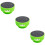 3Pcs Silicone Case With Suction Base For Echo Dot 2 Green 9