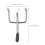 50Pcs Iron Pegboard Hangers Silver Utility Hooks for Garage and Store 6