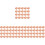 80 Pcs Miniature Bricks Decor Pottery Clay Micro Landscape Model 2