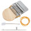 2Sets Houten Mini Weefgetouw Kit Khaki Thuisgebruik Knutsel Set 9