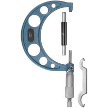 Outside Micrometer,3-4 Inch Machinist Micrometer, 0.0001 Inch Graduation Micrometer Set, Micrometer Machinist Tool