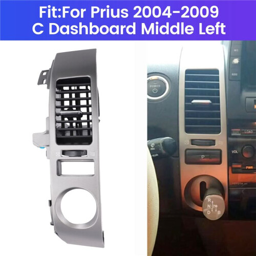 Car Front Dashboard Vent Panel Air Conditioner Outlet Grille for  Prius 2004-2009 Middle Left 2