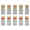 Speaker Post Snap-in Banana  Jack - White, 10Pcs 7