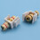 Speaker Post Snap-in Banana  Jack - White, 10Pcs 10