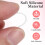50pcs anti-sensitive earring sleeves for sensitive ears 6