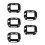 5Pcs Black Scratch Proof Watch Cover Smartwatch Protection Shell 5