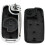 2X  Samochodowy Brelok Uncut Shell Case Brelok do  Jimny JB74 2019 + 2