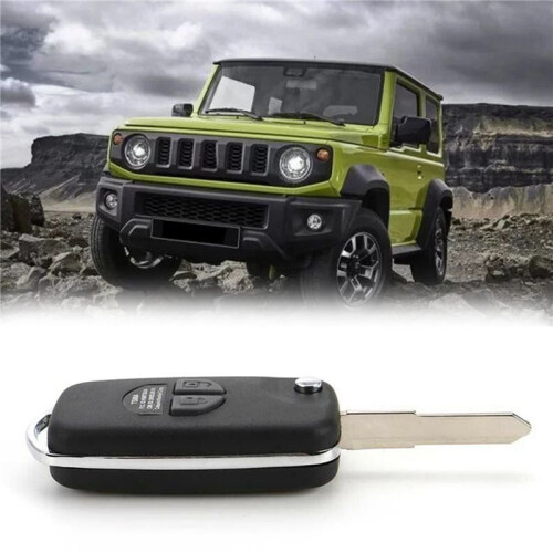 2X  Samochodowy Brelok Uncut Shell Case Brelok do  Jimny JB74 2019 + 2