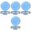 8Pcs Sprout Maker Jar Lids Blue Mesh Screens Dishwasher Safe Covers 5