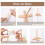 Turkish Spindle Detachable Drop Spindle Weaving  Wheels for Beginners Advanced Hand  Spinner Gifts 4