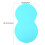 Alimentaire Animal Vert Silicone Antidérapant Durable 2