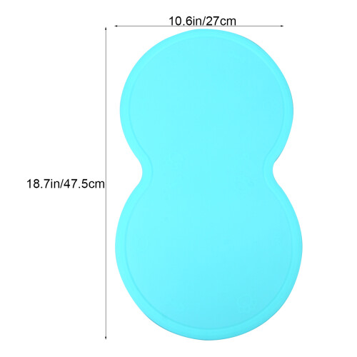 Alimentaire Animal Vert Silicone Antidérapant Durable 1