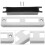 12 Sets Door Deadbolt Strike Plates Reinforcement 10