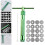 1set Handmade Polymer Clay Squeezer Tool Green With Multiple 5